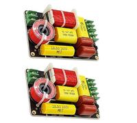 Jooehyer 2Pcs -250 250W 2 Way Frequency Divider Tweeter Crossover Home Sound Theater