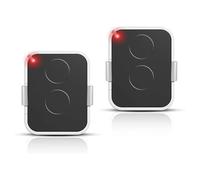Jooehyer 2pcs Gate Remote Control 2 Channels 433.92MHz Rolling Code -Replacement for ON1E,ON2E,ON4E - for Gate and Garage Engines