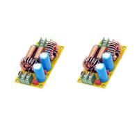 Jooehyer 2X 20A DC LC Filter Electromagnetic Interference Filter EMC Fcc High Frequency Power Filtering for 12V 24V 48V Car