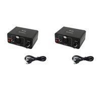 Jooehyer 2X Dynamic Microphone Condenser Mic Amplifier M-20 Audio 48V Phantom Power Charging Black for Live Sound Card Speaker C