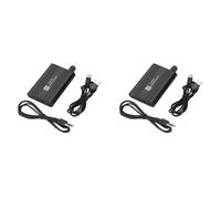 Jooehyer 2X HiFi Headphone Amplifier Mini 16-300¦¸ Earphone Amp 3.5mm AUX Audio Receiver Music Player Earphone Amplifier
