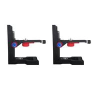 Jooehyer 2X -Level Magnetic Bracket L-Shape Adjustable 5/8Inch Mount Adapter Line -Positioning Base