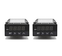 Jooehyer 2X New XMT-7200 48x24mm Programmable Digital PID Temperature Controller with Built-in 5A Solid State Relay XMT7100 PT100