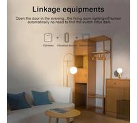 Jooehyer 2X Tuya ZigBee Smart Vibration Sensor Real Time Monitoring Door Window Detection Alarm Smart Security Protection System