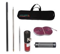 Jooehyer 3.5-50MHz 80M-6M 10 Band 100W HF Shortwave GP Antenna Outdoor Shortwave Antenna for HF Shortwave Radio