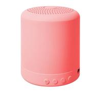 Jooehyer 300M/Ah Loudspeaker Subwoofer Speaker Stereo Mini Speaker Music Player Easy to Use (Pink)