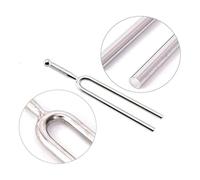 Jooehyer 3Pack A440Hz Tuning Fork Silver Metal Standard A 440 Hz Violin Guitar Tuner Musical Instrument