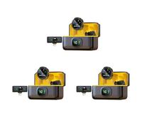 Jooehyer 3X J6 Wireless Lavalier Microphone Plug & Play Lapel Mic for Video Recording Vlog Live Streaming & Interviews Ios