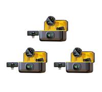 Jooehyer 3X J6 Wireless Lavalier Microphone Plug & Play Lapel Mic for Video Recording Vlog Live Streaming & Interviews Type-C