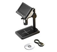 Jooehyer 4.3 in LCD Digital Microscope 40-1000X Soldering Microscope for Error Coins USB Magnifier Micro Microscope with 8 LED