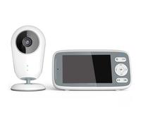 Jooehyer 4 Inch Video Baby Monitor Camera 3X Digital Zoom Two Way Audio Auto Night Vision HD Security Camera UK PLUG