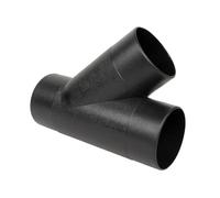 Jooehyer 4" Y-Fitting Dust Collection Extraction Hose Connector 4 Inch Dust Collection Hose Connector for Dust Collection System