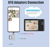 Jooehyer 48MP 4K Mini Digital Camera Built-in Fill Light Student Camera Wide-Angle A 1Set