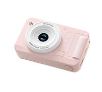 Jooehyer 4K Digital Camera High-Definition Photography CCD Travel Selfie Entry-Level Small Students Campus Selfie Camera Pink