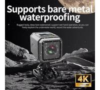 Jooehyer 4K Ultra HD WiFi LCD Screen Waterproof Sports Camera Motorcycle Cam Bicycle Cycling Riding Recorder Camera