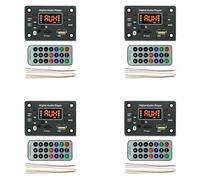 Jooehyer 4X MP3 Player Module Bluetooth-Compatible JQ- with Power Amplifier Decoder Board Amplifier Car FM Radio Module