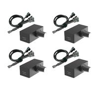 Jooehyer 4X PWM Speed Controller 4Pin PWM Fan Governor PWM Governor USB TYPE-C Power Supply DIY Watercooling Cooler Option A