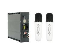 Jooehyer 4x80 Adjustment Power Amplifier for Car Radio Multimedia Video Player Support Optical Fiber/Coaxial/AUX/USB/BT