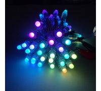 Jooehyer 500Pcs 12mm WS2811 Full Color LED Pixel Light Module DC5V IP68 Waterproof RGB 2811 1903 IC Digital LED Christmas Light