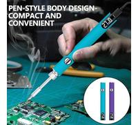 Jooehyer 510 Thread Battery Cart Pen Rechargeable 650mAh Cordless Soldering Pen with LED Digital Display Adjustable Temperature B