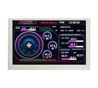 Jooehyer 5Inch Screen LCD Monitor Driver Control Board AIDA64 Screen Auxiliary IPS for Computer ITX PC Case B