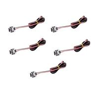 Jooehyer 5PCS End Stop Limit Switch 3Pin Micro Switch Horizontal Limit Switches 3D Printer Parts Easy Installation