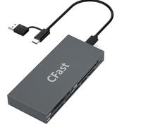 Jooehyer 6 Cards At the Same Time Read/MS/SD/TF/XD/Cfast Camera Card Reader Mobile Phone Tablet Memory Card Reader