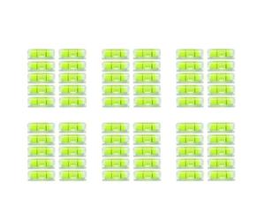 Jooehyer 60Pcs Mini Bubble Spirit Level 10X10X29mm Square Levels for Wall Frames Art Displays Picture Hanging RV Tripod Measuring