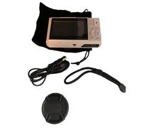 Jooehyer 64MP Digital Camera for Photography 4K Video Vlog Camcorder 18X Digital Zoom Camera 180¡ã Flip Screen White