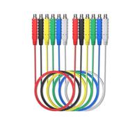 Jooehyer 6PCS Magnetic Wire Magnetic Test Wire Soft Flexible Jumper Test Line 30V AC5A for Testing HVAC Equipment