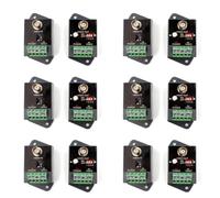 Jooehyer 6X Single-Channel Active Video Balun for CCTV HD-TVI CVI AHD Active HD Video Transceiver