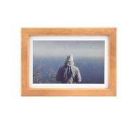 Jooehyer 7.3 Inch Color Display E-Paper Screen Solid Wood Frame Ultra-Long Standby 800x480 Photo Painter Frame