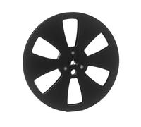 Jooehyer 7 Inch 6 Hole 1/4 Empty Take Up Reel to Reel Small Hub Empty Tape Reels Opening Machine Tray Metal Tape Recorder Parts A