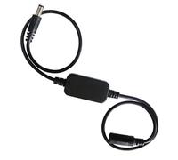 Jooehyer 72 Hour Auto Reboot Router DC Power Timing Routing Timer Reset Tool Fiber Modem Router DC Power Manager Black