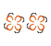 Jooehyer 8 Pack First Responder Door Stops,Door Jam for Law Enforcement,Emergency Medical,Door Stoppers Wedge Orange