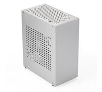 Jooehyer A07 Mini ITX Computer Case Chassis HTPC Host Case USB3.0 ITX Enclosure Personal Computer Chassis Desktop Box Easy to Use Silver