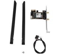 Jooehyer AC7260 7260NGW WiFi Card 2.4G/5G 867Mbps 802.11AC Adapter PCIE Adapter with 2X8DB Antenna