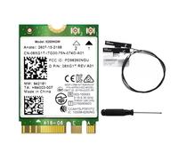 Jooehyer AC8260 NGFF M. 2 WiFi Wireless Card Module 2x Antennas 8260 8260NGW Card+ WiFi 2.4G/5Ghz 867M Bluetooth 4.2