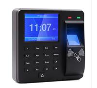 Jooehyer Access Control Attendance Machine Fingerprint/Password/ID Card Identification with 2.4-Inch Screen Employee Recorder Easy Install Easy to Use