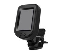 Jooehyer Acoustic Guitar Tuner EqualTemperament Tuning Plastic | Supports 12-tone equal temperament for accurate EverTune-style tuning; sturdy plastic construction in black.