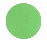Jooehyer Acrylic Turntable Mat Reduce Static Dust Noise Replacement Record Platter Slipmat for 12 Inch Record Player Green