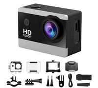 Jooehyer Action Camera 1080P Screen Action Camera Underwater Waterproof Camera Video Recording Cameras