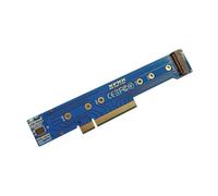 Jooehyer Adapter Card for 1U Chassis PCIe 3.0 4.0 X8 to 2 Pcs NVMe M.2 NGFF SSD Splitter Card Adapter Card