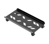 Jooehyer Adjustable Computer Tower Stand with Rolling Caster Wheels Mobile PC Holder Tower Stand Fit Most Computer Gaming PC Easy Install Easy to Use