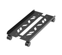 Jooehyer Adjustable Mobile CPU Stand PC Tower Stand with Rolling Caster Wheels for Most Computer PC