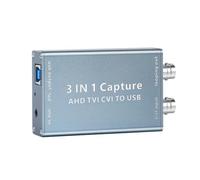 Jooehyer AHD Video Capture Card TVI CVI to USB 3.0 Video Card 1080P 60fps Video Record Box for Live Streaming TVI CVI Video Card Easy Install Easy to Use