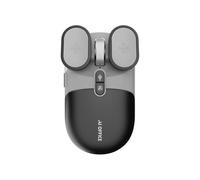 Jooehyer AI Wireless Mouse USB Rechargeable Silent 2.4G/Bluetooth Mouse for Computer/Office AI Voice Control Dark Gray
