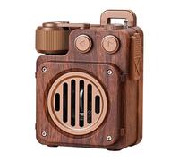 Jooehyer Audience Sound Box Bluetooth Speaker Portable Vintage Style Music Player Portable Audience Sound Box Bluetooth Speaker Retro Outdoor Radio Wireless Connection Vintage Style Music Player