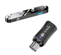 Jooehyer Audio Transmitter Receiver Wireless MIDI Adapter 2.4GHz Ultra-Low Latency Built-in Silent