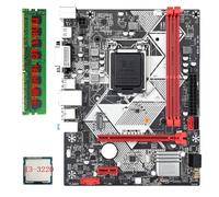 Jooehyer B75-H Motherboard Desktop Motherboard Computer Motherboard +I3-3220 CPU +1X4G DDR3 1600MHz RAM LGA 1155 USB 3.0 3.0